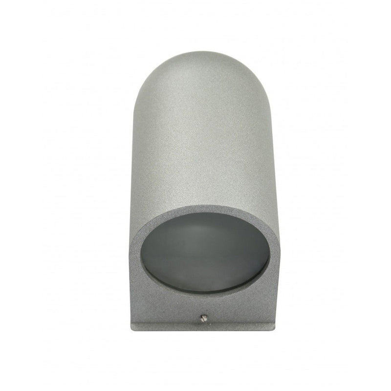 Настінний світильник сучасний сірий, сріблястий - фасадний настінний світильник для саду (1x GU10) SU-MA (Nik)