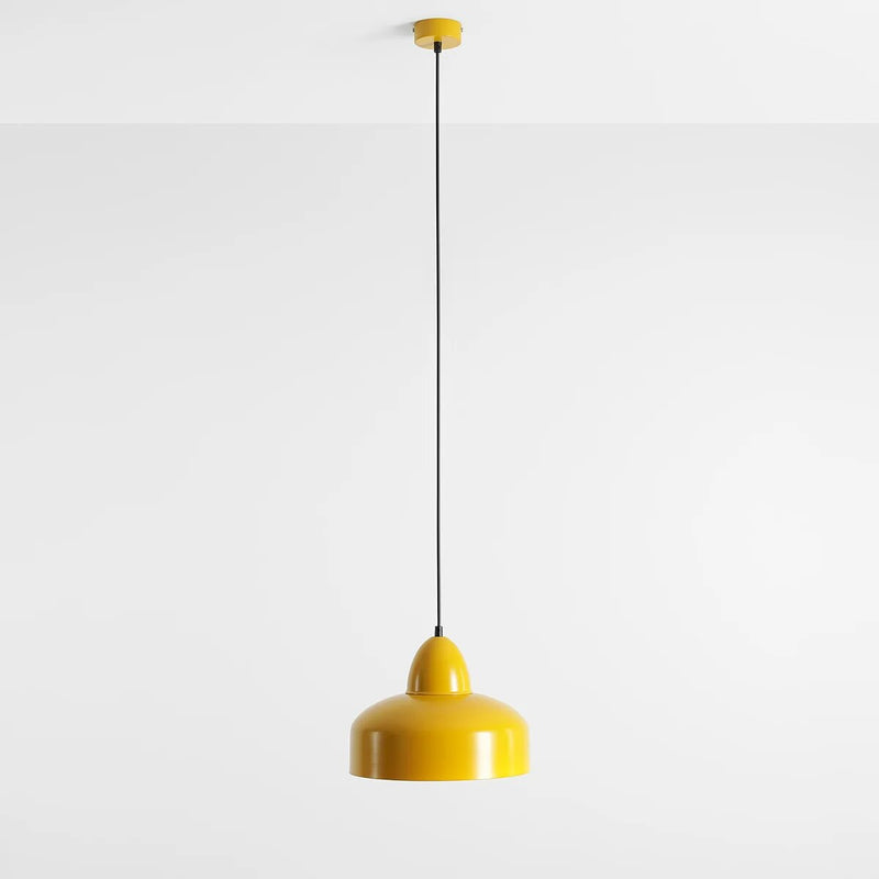 Барвистий підвісний світильник, одиночний метал, Como Mustard (Aldex)