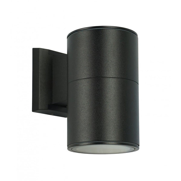 Вуличний світильник (чорний/сірий) (точкова труба 19 см, 1x E27) вуличний світильник, SU-MA (Adela) 7002
