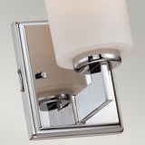 Настінний світильник для ванної / над дзеркалом Taylor полірований хром - Quoizel, IP44, 15x20см, G9 1x4W