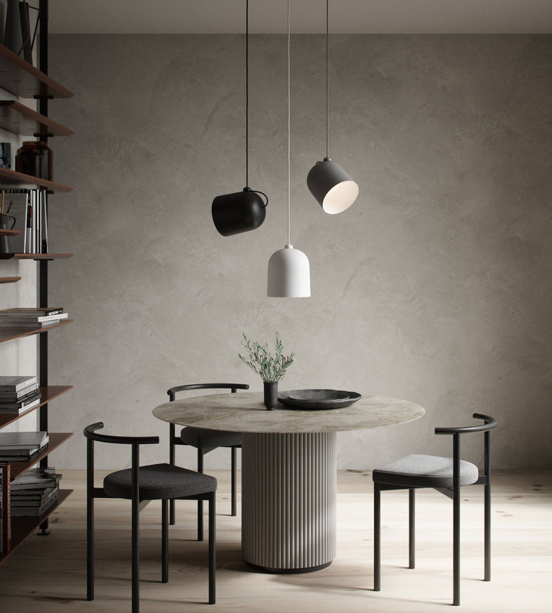 Angle E27 | Pendant | White/Telegrey, Design For The People - ePlafoniera