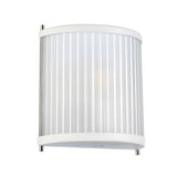 Настінний світильник Corona, скло, білий - настінний світильник для кухні / вітальні / спальні - Elstead (1xE27)