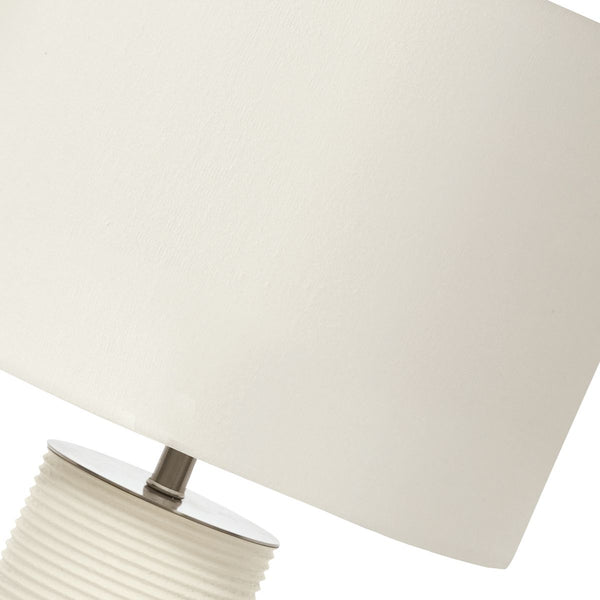 Торшер/настільна лампа White Ripple для вітальні/спальні - Elstead (1xE27)