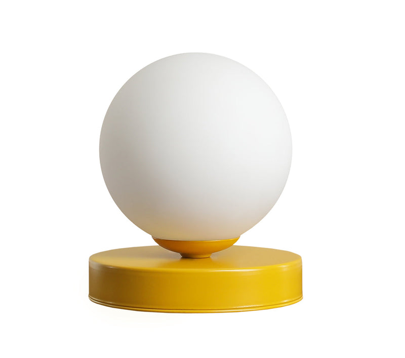 LAMPKA BIURKOWA BALL MUSTARD S, Aldex - ePlafoniera