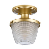 Стельовий світильник Dublin для ванної кімнати IP44 кольору латуні - Quoizel