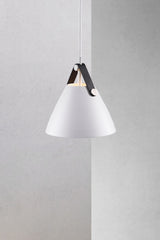 Strap 16 | Pendant | White, Design For The People - ePlafoniera.pl