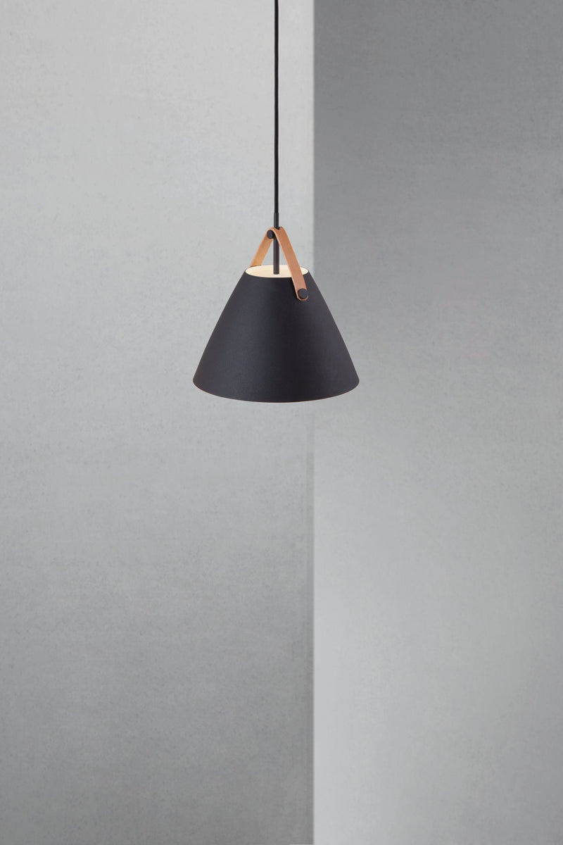 Strap 27 | Pendant | Black, Design For The People - ePlafoniera.pl