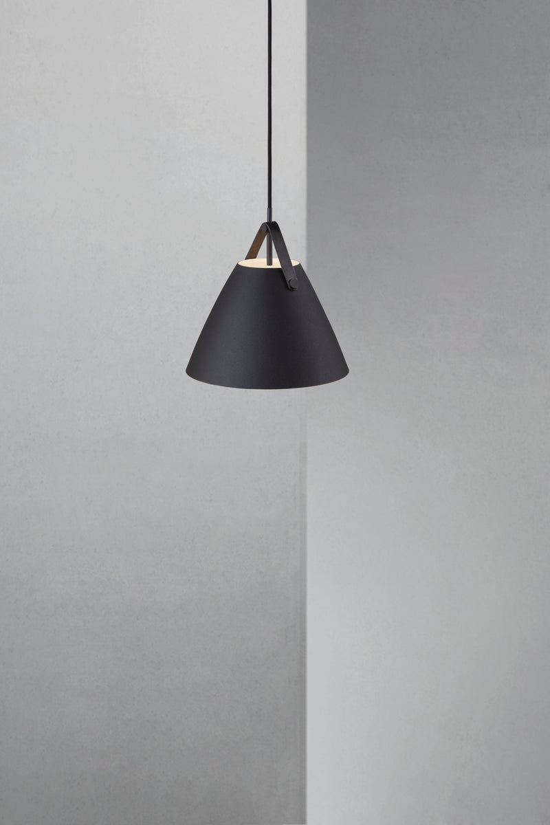 Strap 27 | Pendant | Black, Design For The People - ePlafoniera.pl