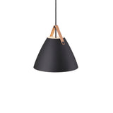 Strap 36 | Pendant | Black, Design For The People - ePlafoniera.pl