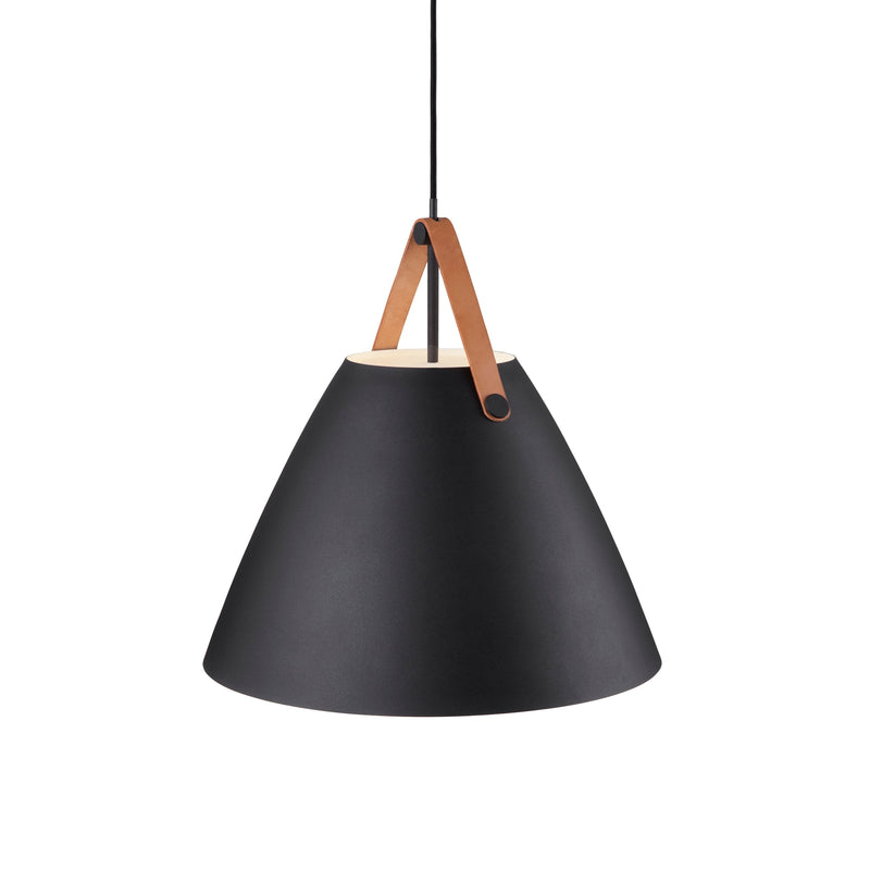 Strap 48 | Pendant | Black, Design For The People - ePlafoniera.pl