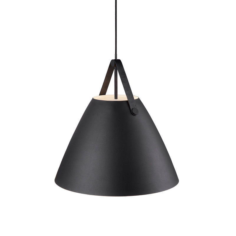 Strap 48 | Pendant | Black, Design For The People - ePlafoniera.pl