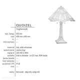 Торшер Tiffany вітражний Inglenook, Quoizel