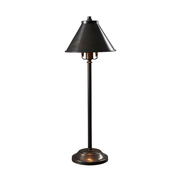 Настільна лампа прованс зі старою бронзою - Elstead (1xE14)