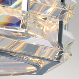 Світильник Shoal crystal - Elstead 48см для кухні / вітальні / спальні (4xE27)
