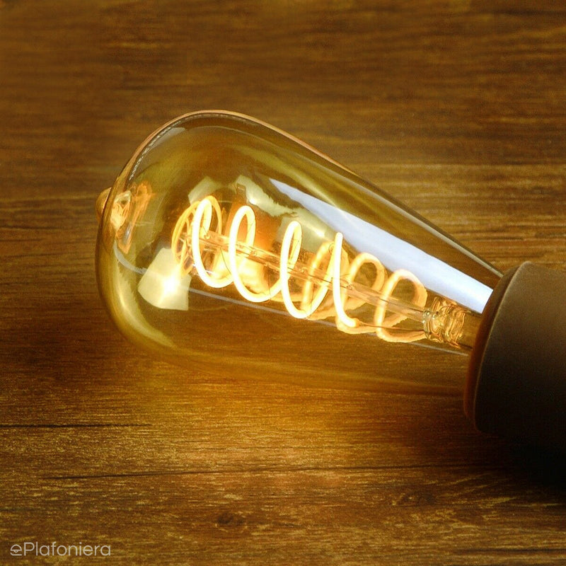 E27 LED спіральна лампа розжарювання (Edison ST64, 5W = 25W) (250lm, 2500K) Osram/OSRVIN0032