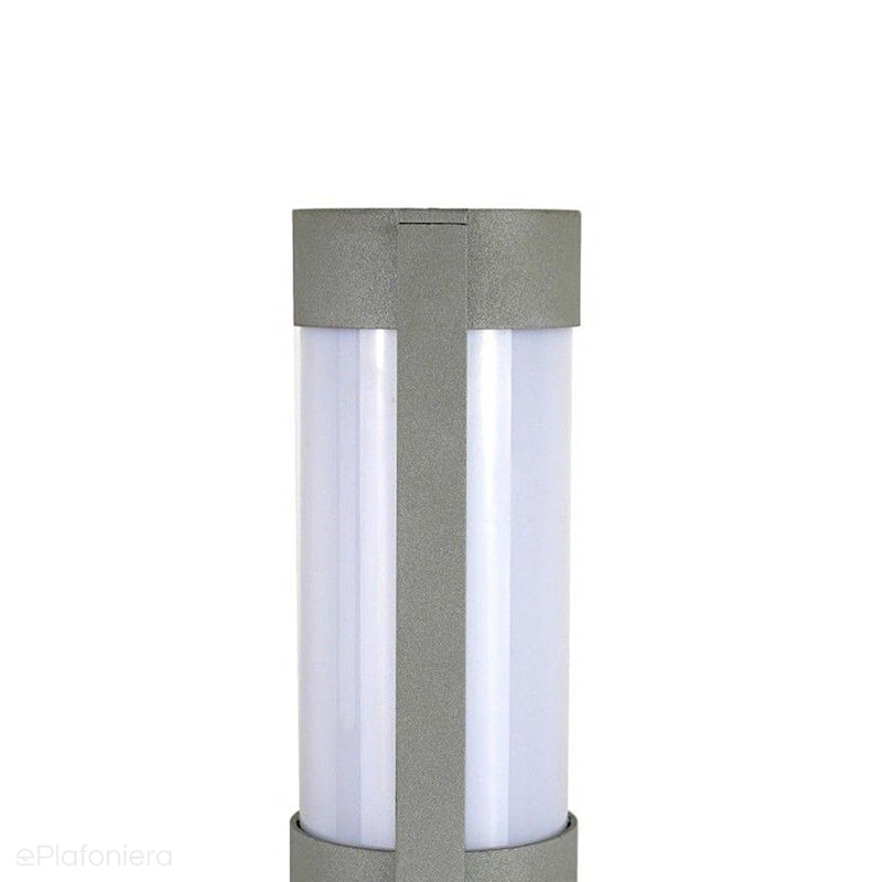 Настінний світильник - вуличний настінний садовий світильник (чорний/сірий) (1x E27) SU-MA (Elis)