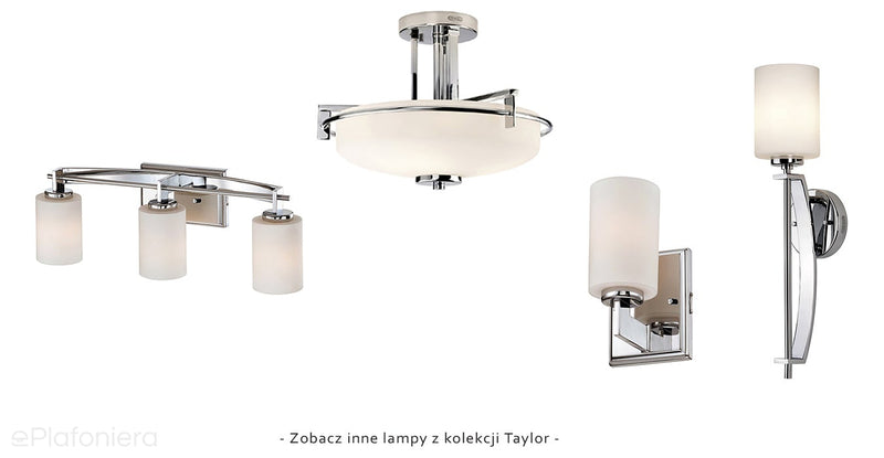 Настінний світильник Taylor для ванної кімнати з полірованим хромом - настінний світильник - Quoizel, 15x49см / G9 1x4W