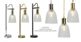 Світильник-люстра - підвісна лампочка (латунь 5xE27) для спальні, вітальні, кухні Elstead (Douille)