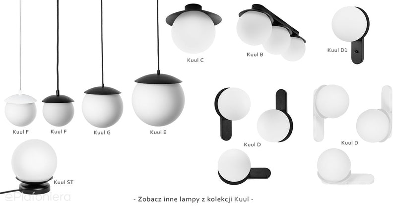 Premium Kuul D luminous ball wall lamp - настінний світильник для ванної та спальні Ummo