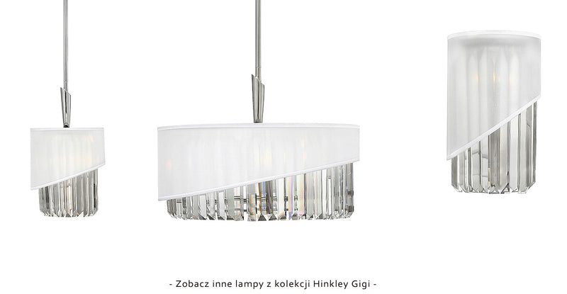 Кришталевий підвісний світильник, люстра для спальні, вітальні, 3xE27 Hinkley (Gigi)