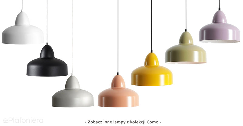 Модний кухонний світильник, кольоровий метал, Como Lilac (Aldex)