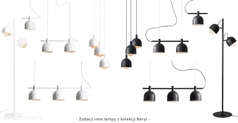 Підвісний світильник Beryl Glass 3 Black - Aldex, 1006E1 (3xE14)