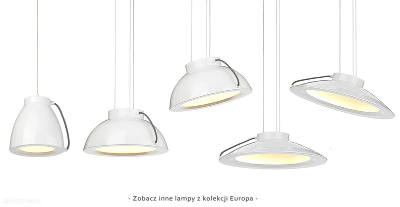 Світильник білий 50см, LED 35W - підвісний для кухні, їдальні, вітальні Elstead (Європа)