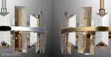 Розкішна кришталева люстра - хромований підвісний світильник 4xE14, Lucea 1420-51-04 KANSAS