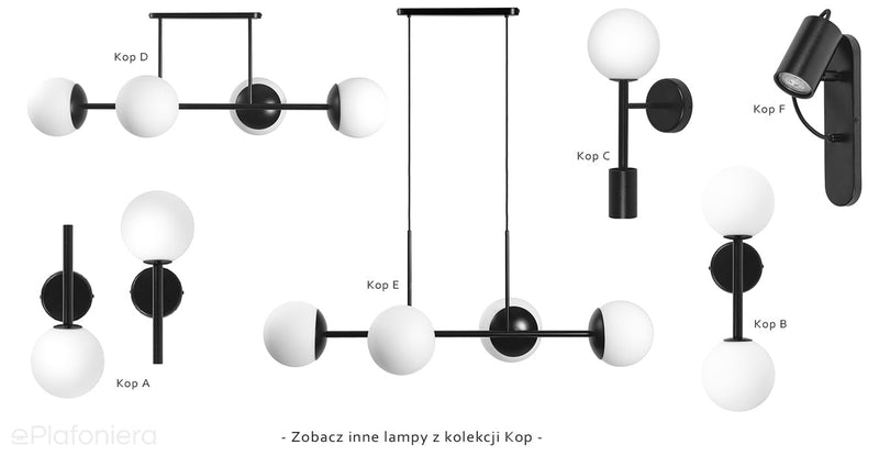 Білий мінімалістичний стельовий світильник Коп Д - люстра для кухні та їдальні Ummo