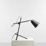 Чорний торшер - індастріал - лофт, настільна лампа 1xE27, Aldex (Arte) 1008B1