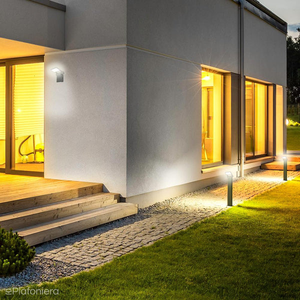 Садовий світлодіодний світильник Modern graphite 9.5W - фасадний настінний світильник SU-MA (Neo)