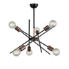 Сучасний підвісний світильник - стрижні з лампочками 6xE27, Lucea 1438-74-06 GERA