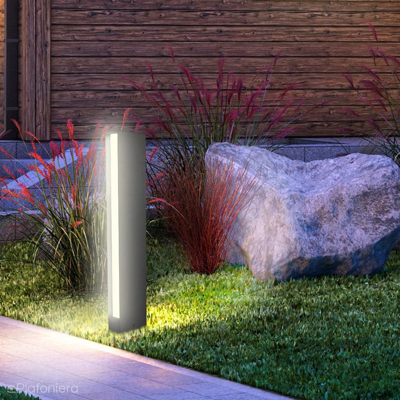 Сучасний садовий світильник Linea - SU-MA, 60см, LED 17W, графіт