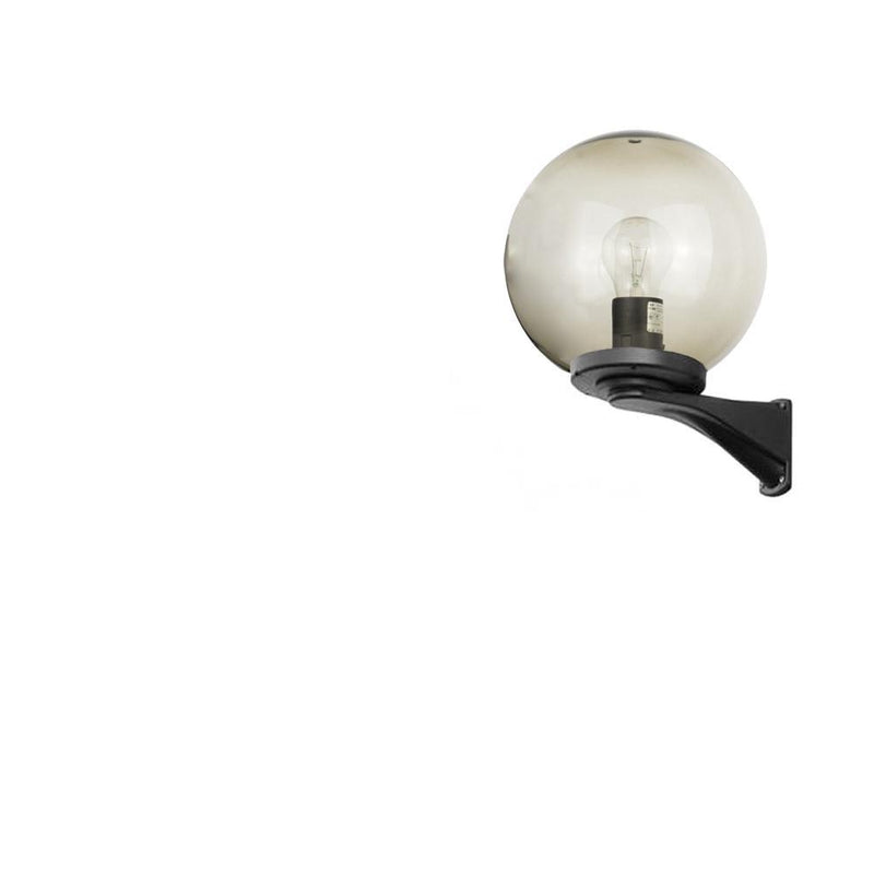 Настінний світильник бра (білий/димчаста куля, 20/25/30 см) відкритий сад (1x E27) SU-MA (К кулі)