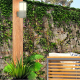 Вуличний настінний садовий світильник - бра (10х10см, 1хЕ27) Radex (Аркад 3K XL)