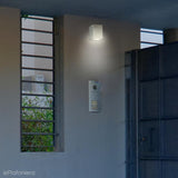 Вуличний настінний світильник 8см (Mini 5001), садовий світильник (графіт/сірий) (1x GU10) SU-MA