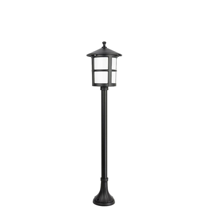 Ліхтар садовий, вуличний світильник чорний (71/101/151см, 1x E27) SU-MA (Cordoba)
