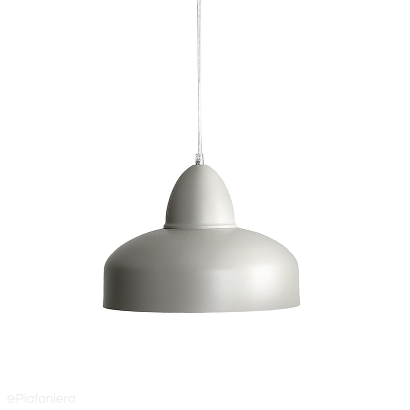 Сучасний світильник для їдальні над столом, сірий метал, Como Grey (Aldex)