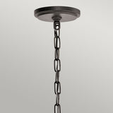 Підвісний світильник 61см, металева сітка - кований, для вітальні кухні спальні (4xE27) Kichler (Ahrendale)