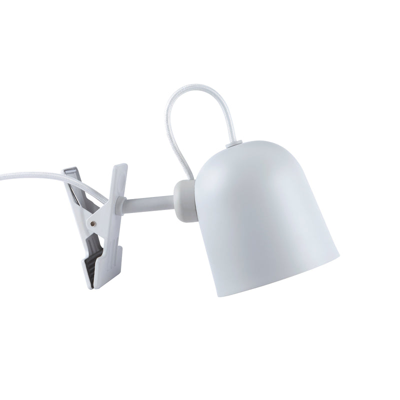 Angle | Clamp Lamp | White/Telegrey, Design For The People - ePlafoniera.pl