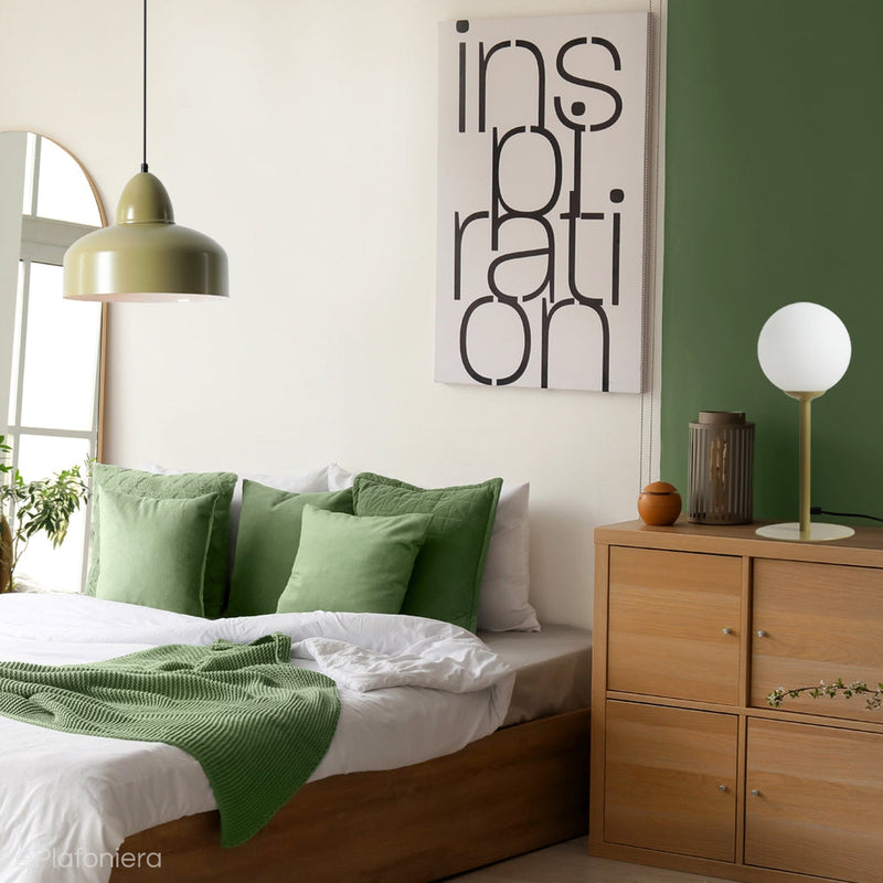 Приліжкова настільна лампа для вітальні спальні Pinne Pistachio - Aldex