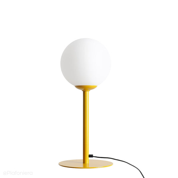 Тумбочка Pinne Mustard, настільна лампа для дитячої кімнати - Aldex