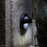 Вуличний світильник - настінний, садовий, графіт/чорний IP 44 (1W, 3000K/6000K) (12V LED система) Deimos