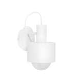 Настінний світильник Enkel Modern - білий настінний світильник, регульований рефлектор, Ummo