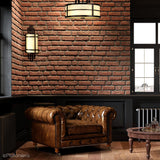 Настінний світильник в стилі ретро - бра 14х38см для вітальні, кухні, спальні (1xE27) Feiss (Fusion)