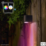 Вуличний світильник - настінний, садовий IP 44 (5W, Smart RGB+3000K-6000K) (12V LED система) Gilvus