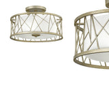 Стельовий світильник Nest зі срібними пластівцями - Hinkley