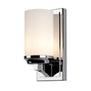 Настінний світильник для ванної кімнати Amalia хром IP44 - Feiss, висота 24см