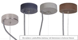 Бетонний підвісний світильник - сучасний промисловий, для спальні вітальні (1xE27) (Industriola) Loftlight