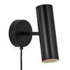 Mib 6 | Чорно-білий мінімалістичний настінний світильник із сенсорним вимикачем | Дизайн для людей